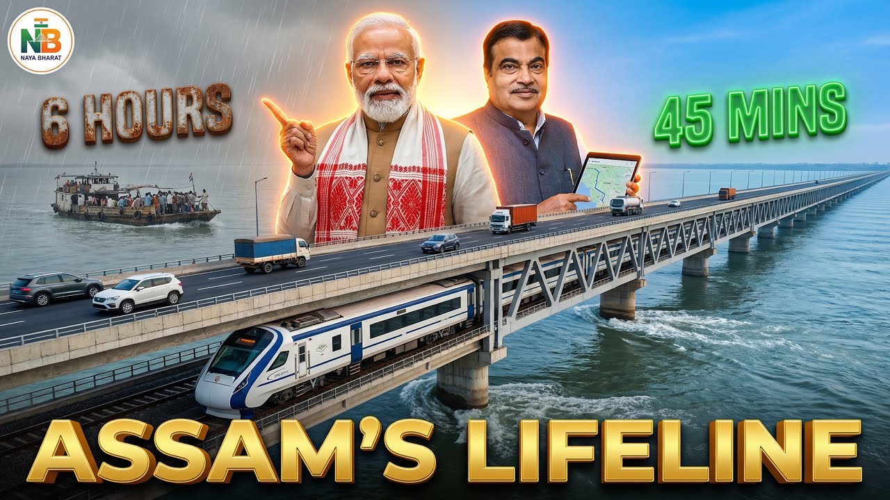 Why India Built the Longest Bridges in Assam: The Strategic Shift
