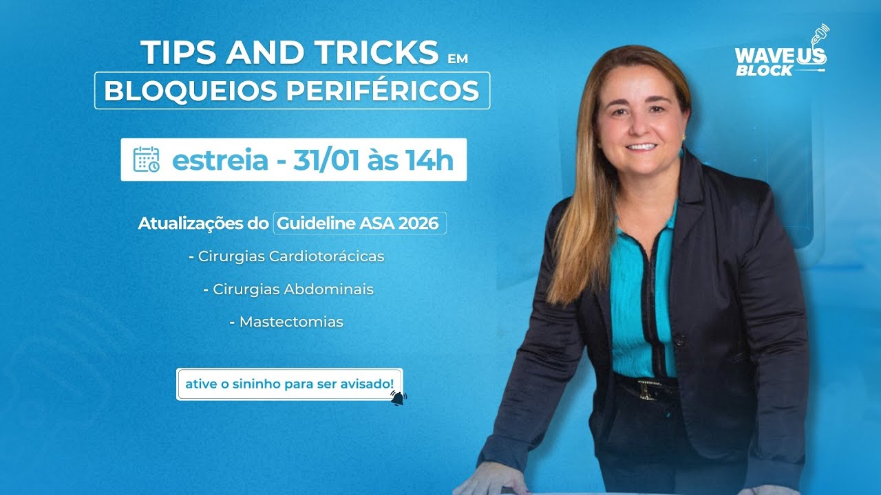 Anestesia Regional - Atualizações das Diretrizes ASA 2026 EXPLICADAS - (WDRAPM) - o que há de novo?