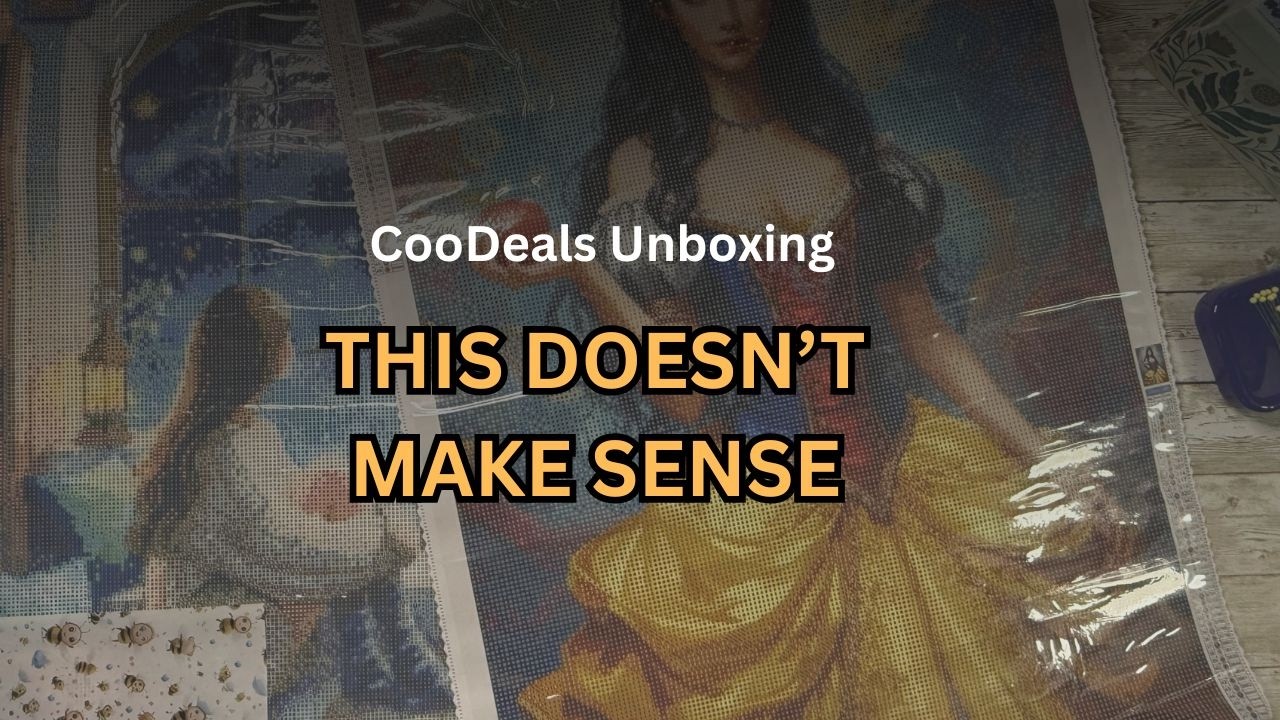 Coodeals Diamond Painting Unboxing...And I have Questions!