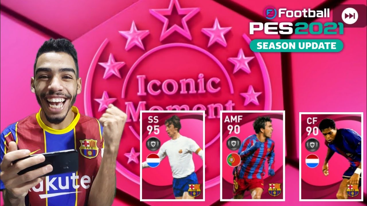 FC BARCELONA - ICONIC MOMENT PACK OPENING 🔥 PES 2021 MOBILE