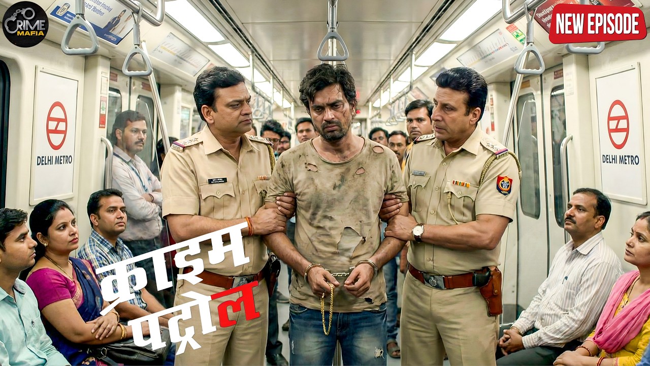 दिल्ली मेट्रो में पुलीस वालो ने पकड़ा खूंखार अपराधी || Crime Patrol