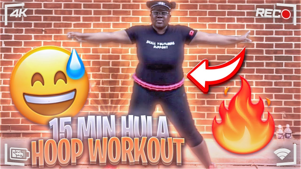15 MIN WEIGHTED HULA HOOP WORK OUT + MUSIC