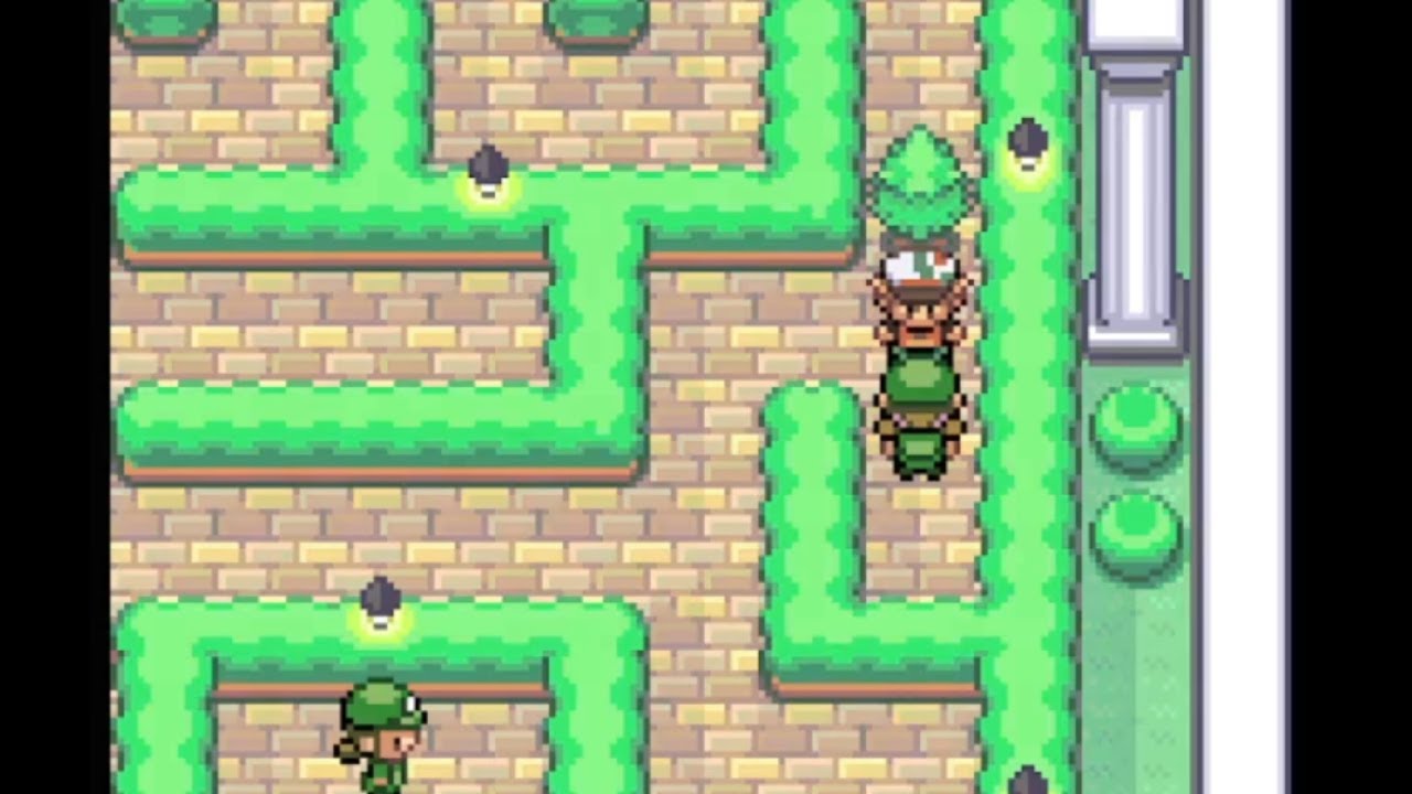 Ginásio de grama!- Pokémon Peach Version BETA