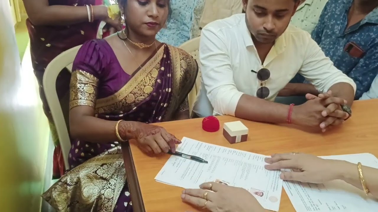 Registry ❤️ Marriage ❤️✨করেই ফেললাম🍁✨ ll😇🤗 Viral video 🥰😍