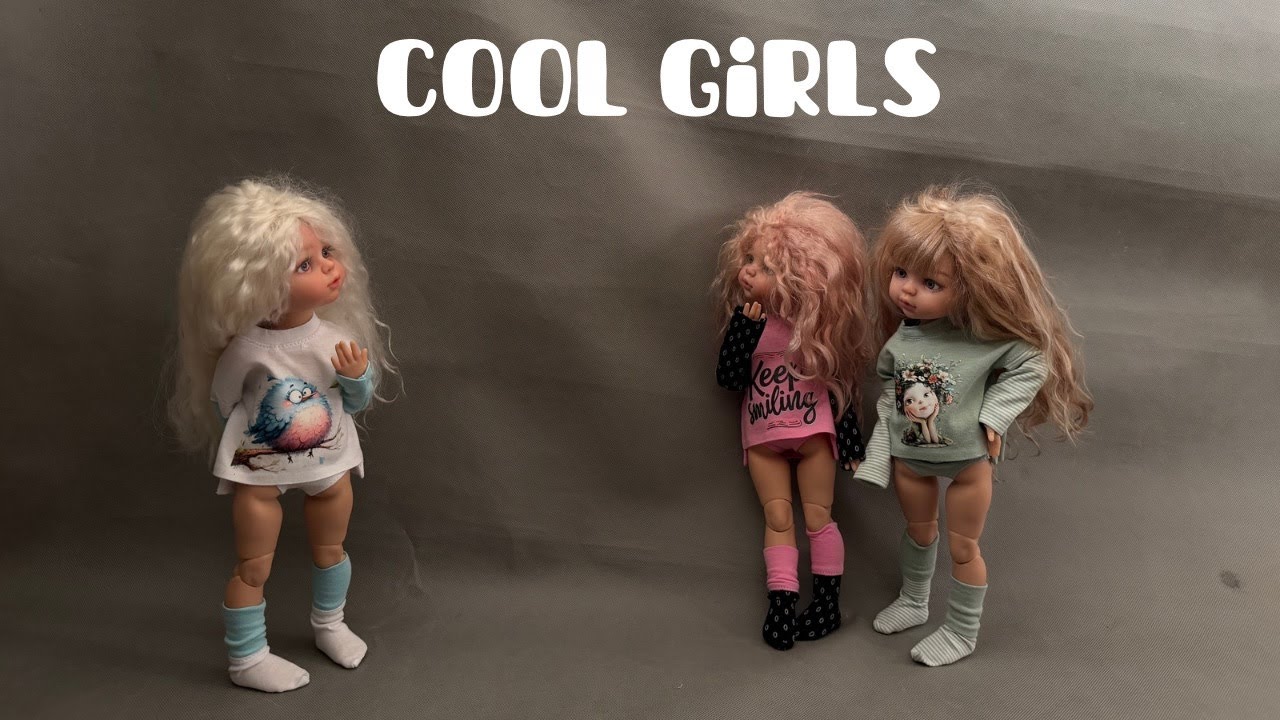 Long sleeves, panties and socks for Paola Reina doll.