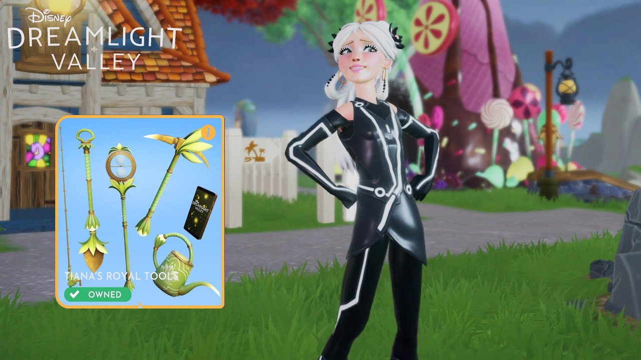 Tiana's Royal Tools! Tron Ensemble! Premium Shop Overview | Disney Dreamlight Valley