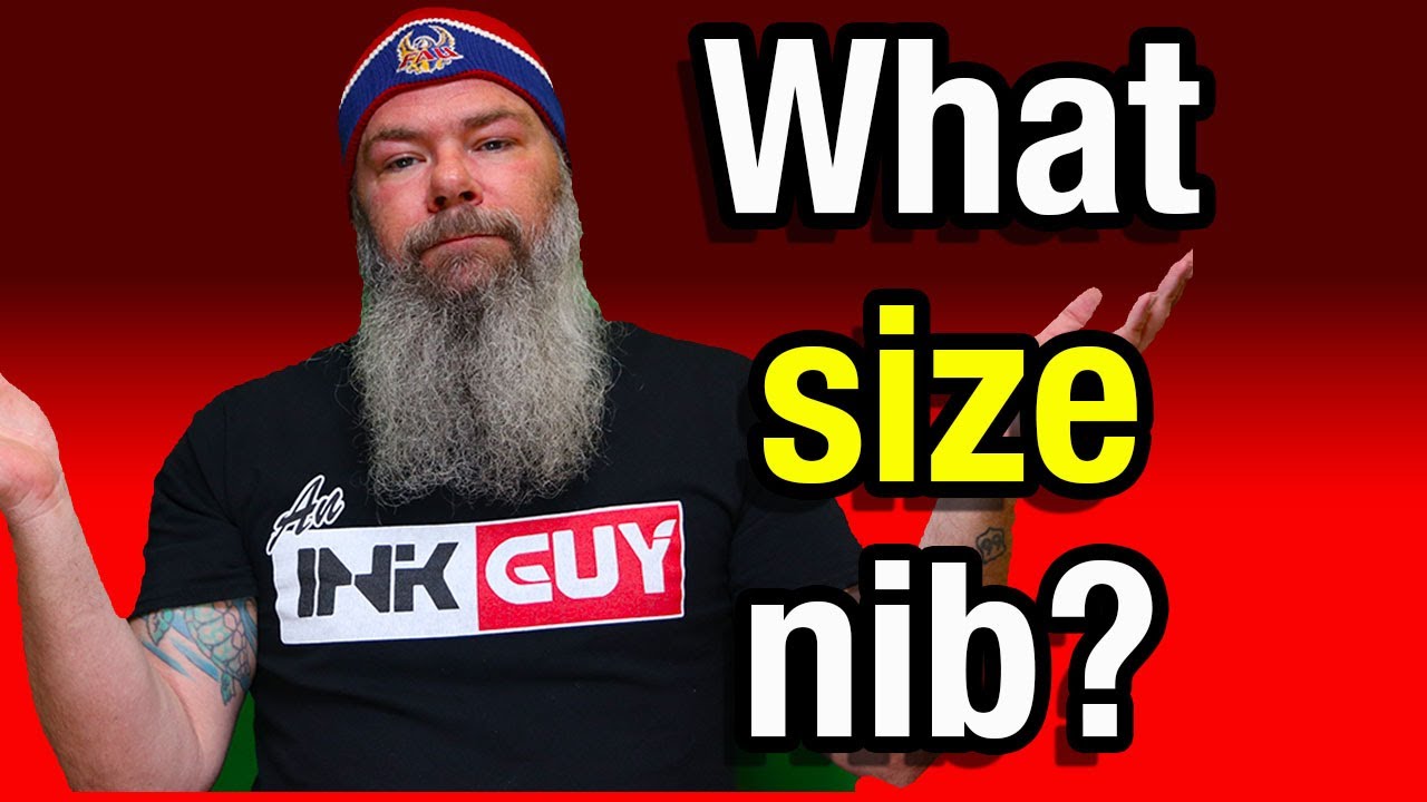 Размеры перьев перьевых ручек. Руководство для начинающих. Часть 3
