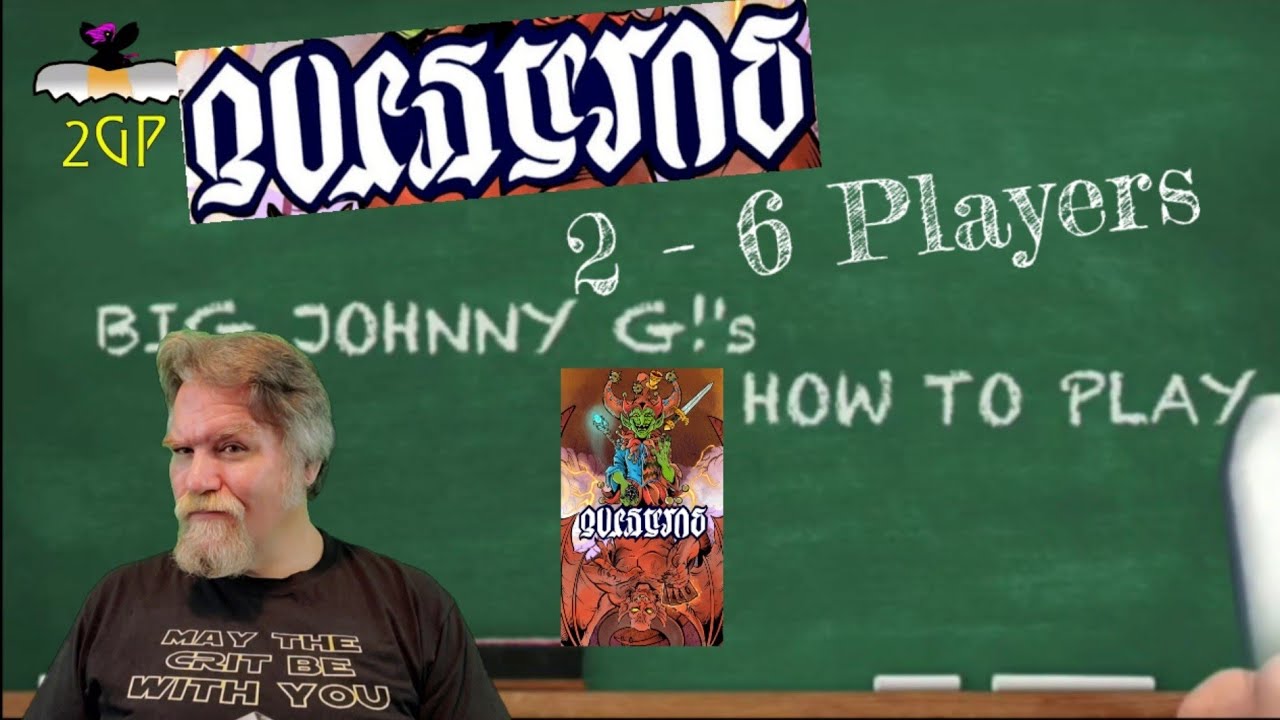 BIG Johnny G!'s How to Play Questeros (2 - 6 Players) by FunDaMental Games