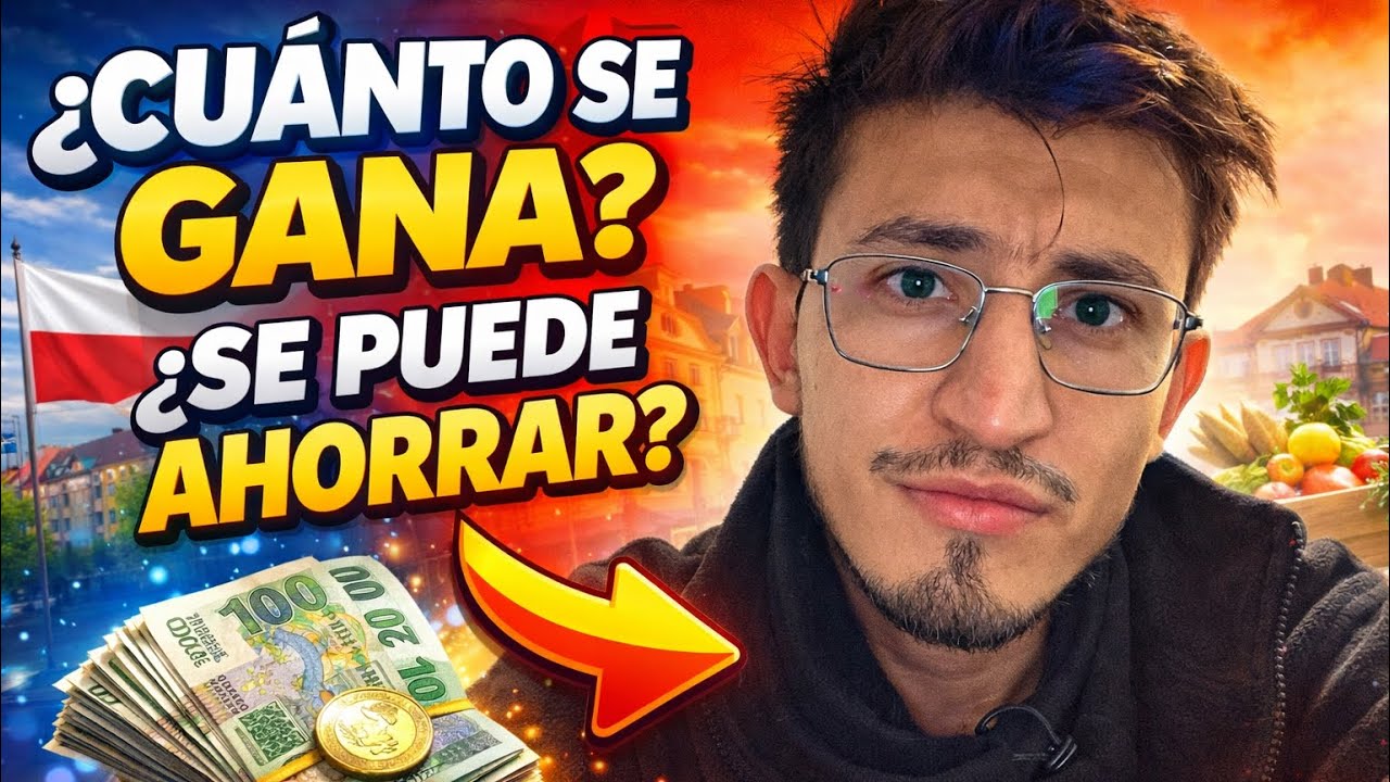 ¿cuanto se gana en polonia 🇵🇱 ? ¿Se puede ahorrar? (Hablemos de Europa ) CAPÍTULO 2.