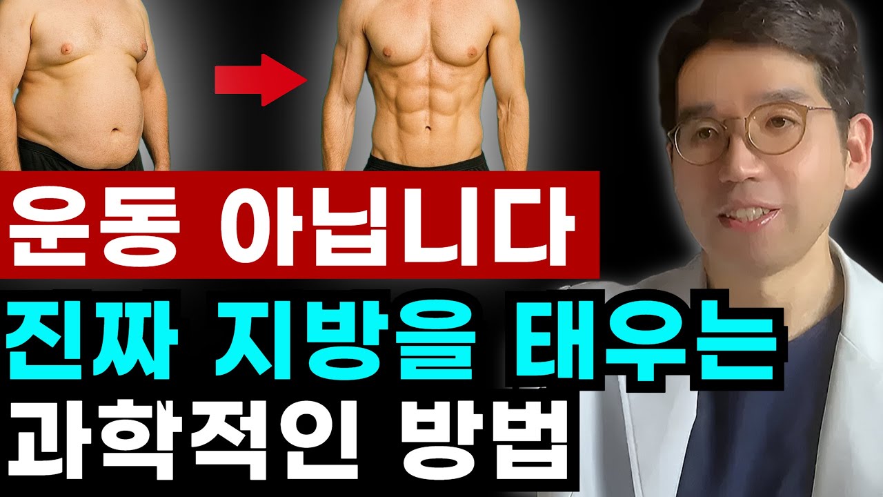 힘들게 운동해도 왜 살이 안 빠질까? 진짜 지방을 태우는 과학적인 방법