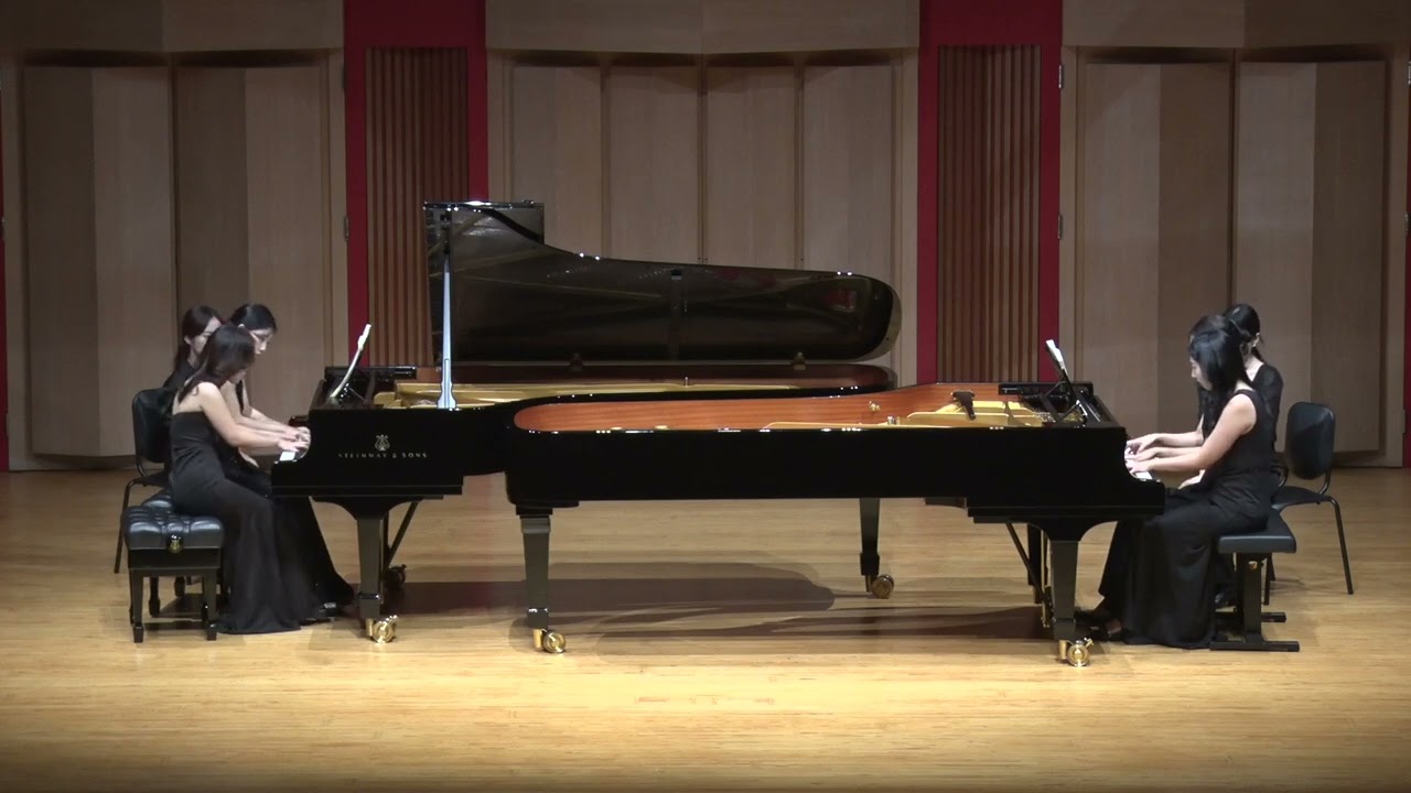M. Ravel - La Valse for 2 Pianos 8 Hands