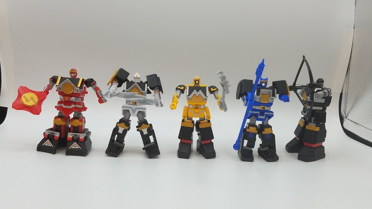 Shogun Megazord Super Mini Pla - Straight Built Review