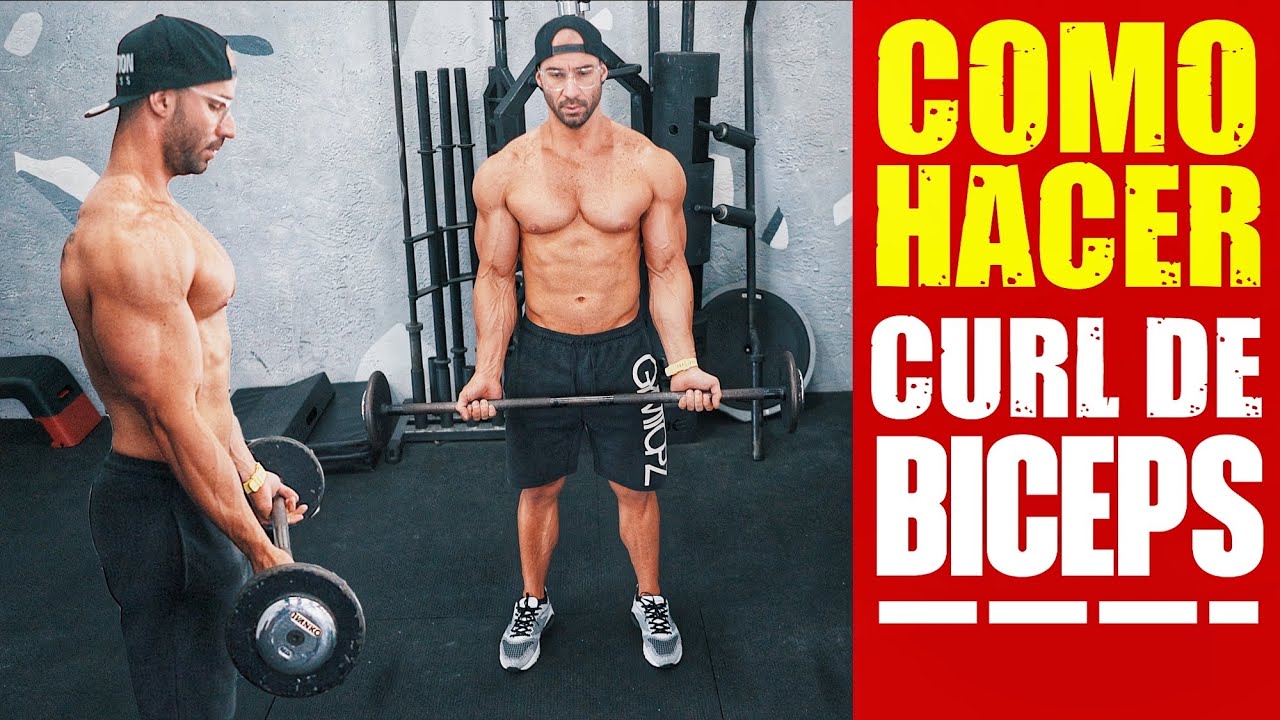 Como hacer curl de biceps (Paso a Paso) | TECNICAS GYMTOPZ