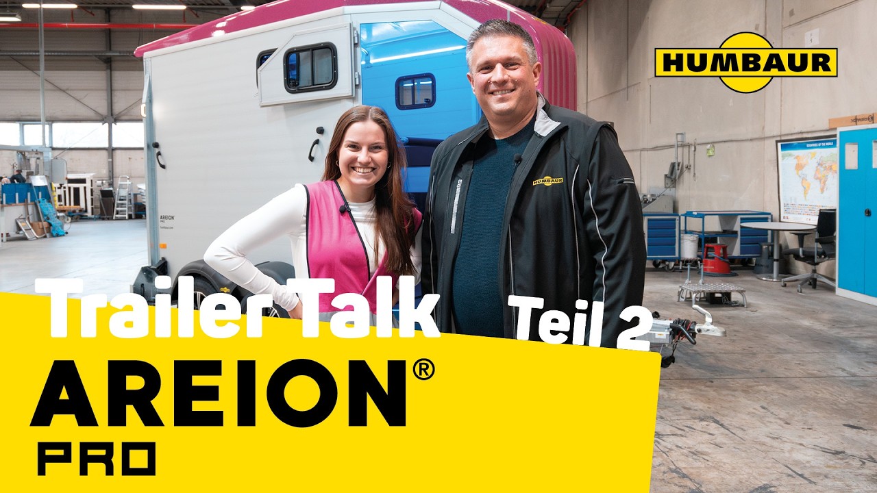 TRAILER TALK zum Humbaur Pferdeanhänger AREION Pro - Teil 2