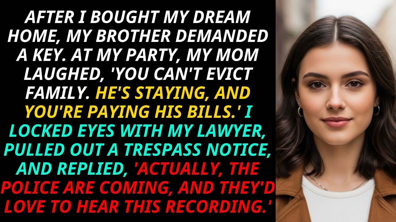 Mom Demanded My House “You Can’t Evict Us”—I Held The Notice And Said “The Police Are On Their Way”