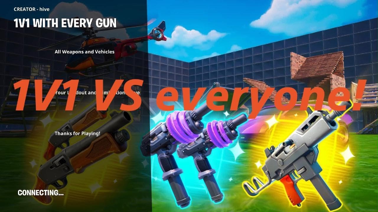 1V1 VS everyone!!!