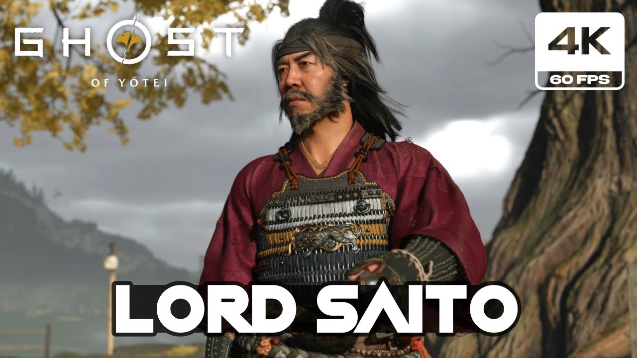 Ghost Of Yotei  - Lord Saito Final Boss Fight (4K 60 FPS PS5 Pro)