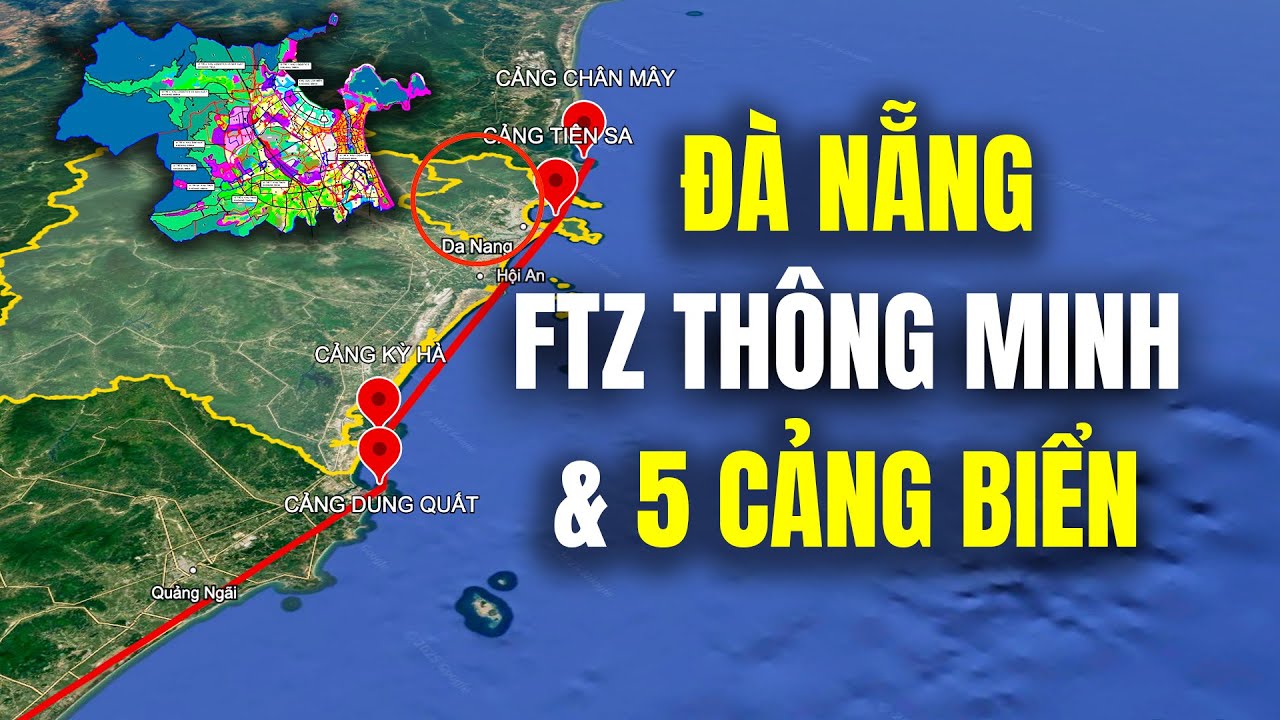 Khu Thương Mại Tự Do Đà Nẵng Thông Minh & Liên Kết 5 Cảng Biển: Cơ Hội Vàng Cho Nhà Đầu Tư