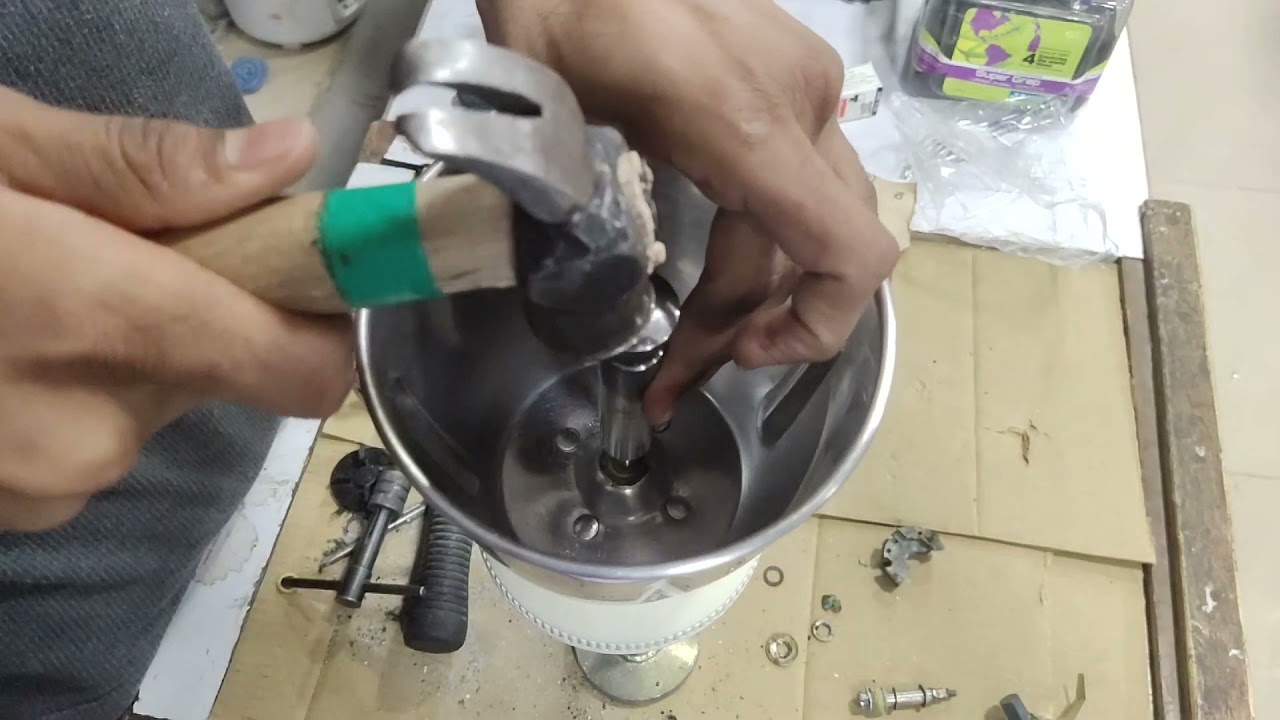 How to repair panasonic jar | mixer jar repair | mixer jar bush repair | jar leakage problem