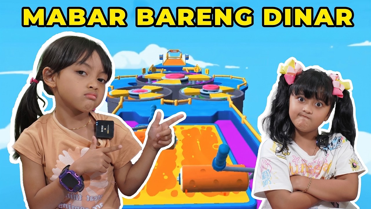 LEIKA MAIN BARENG DINAR ‼️ STUMBLE GUYS SIAPA YANG MENANG⁉️
