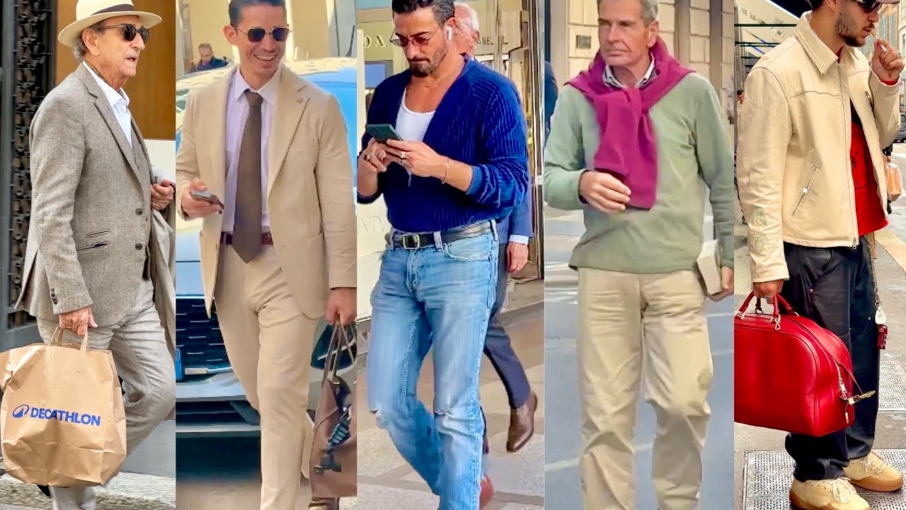 2025 October 🇮🇹Real Men’s Street Style 🍁Italian Men on the stroll in Fall #mensfashion #voguejapan 