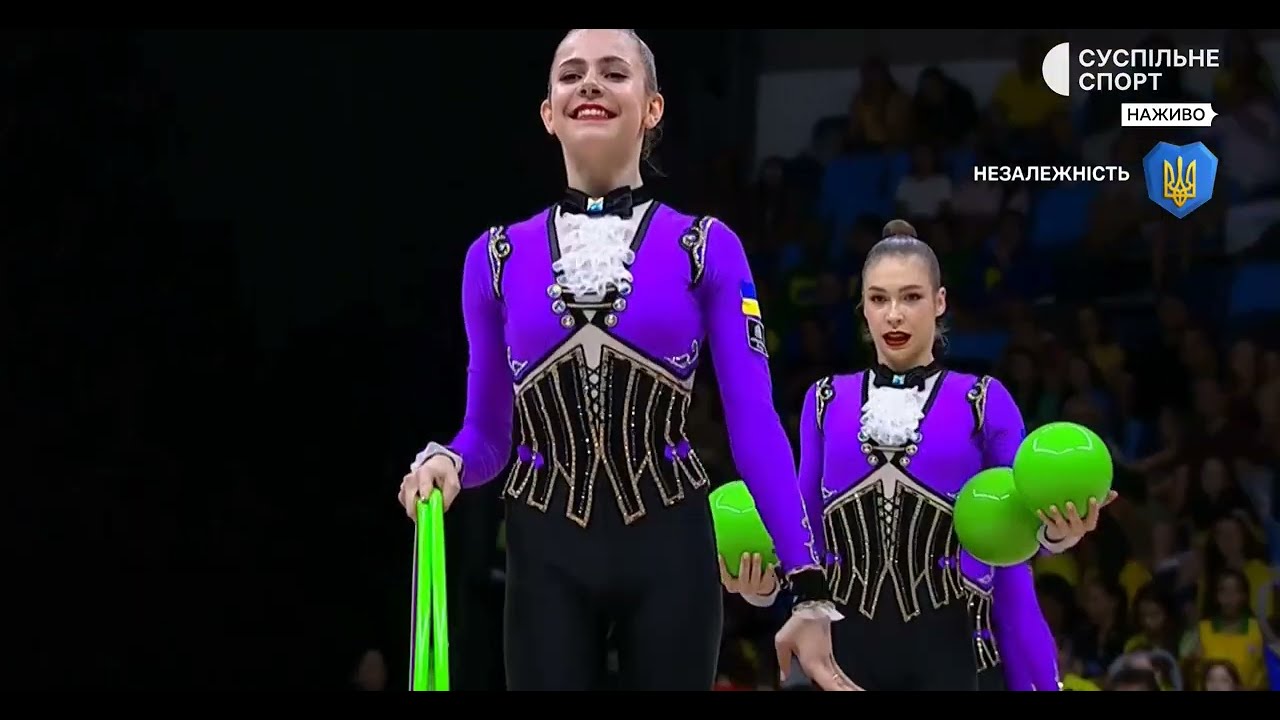 Group Team Ukraine 3 Balls/2 Hoops Final 28,650 🥇 - World Championships Rio de Janeiro 2025