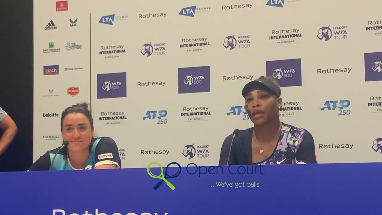 Post-Match press conference in Eastbourne – Ons Jabeur and Serena WIlliams