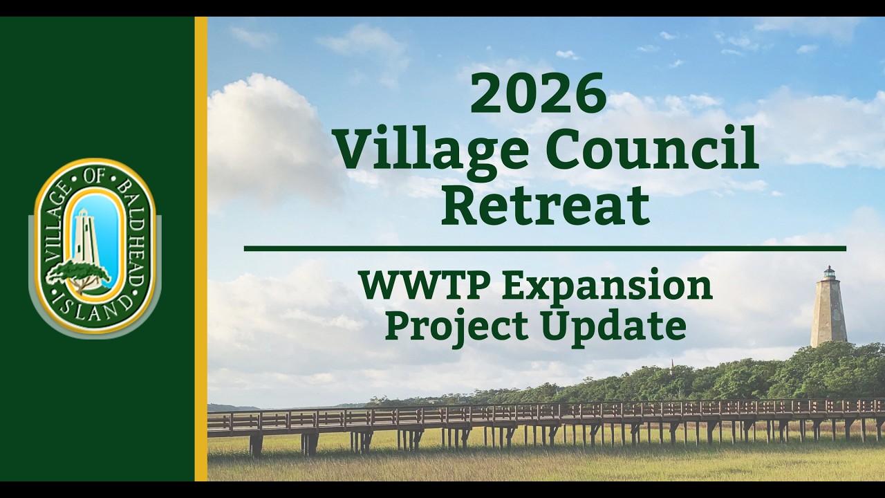 2026 Village Council Retreat - Wastewater Treatment Plant Expansion Project Update