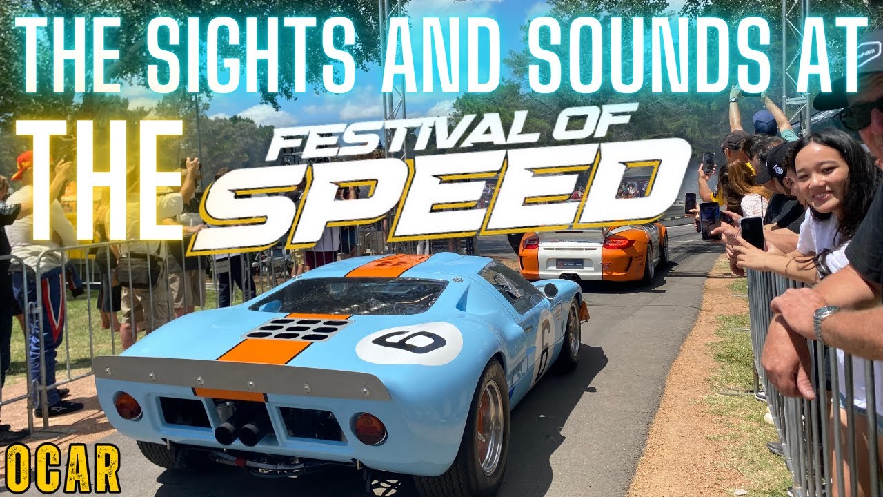 THE SIGHTS AND SOUNDS OF THE CANBERRA FESTIVAL OF SPEED