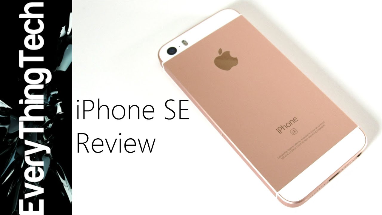 iPhone SE review