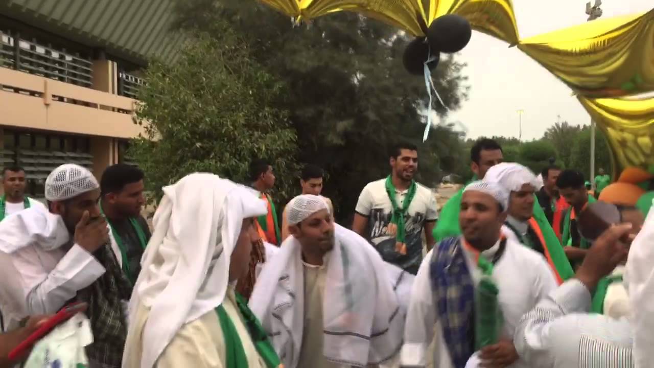 فرحة جمهور النور بعد الفوز على الأهلي في دوري ١٤٣٦ هجري