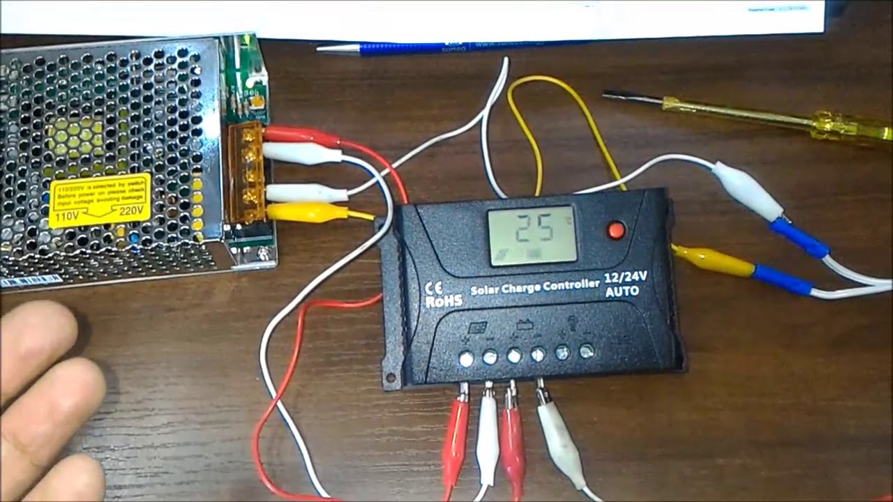 Controlador solar PWM 20A HP2420