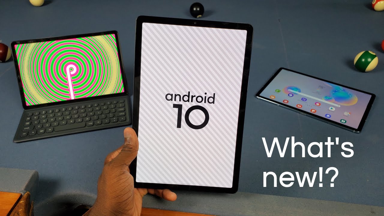 One UI 2.1/Android 10 для Galaxy Tab S5e | Главные новшества!