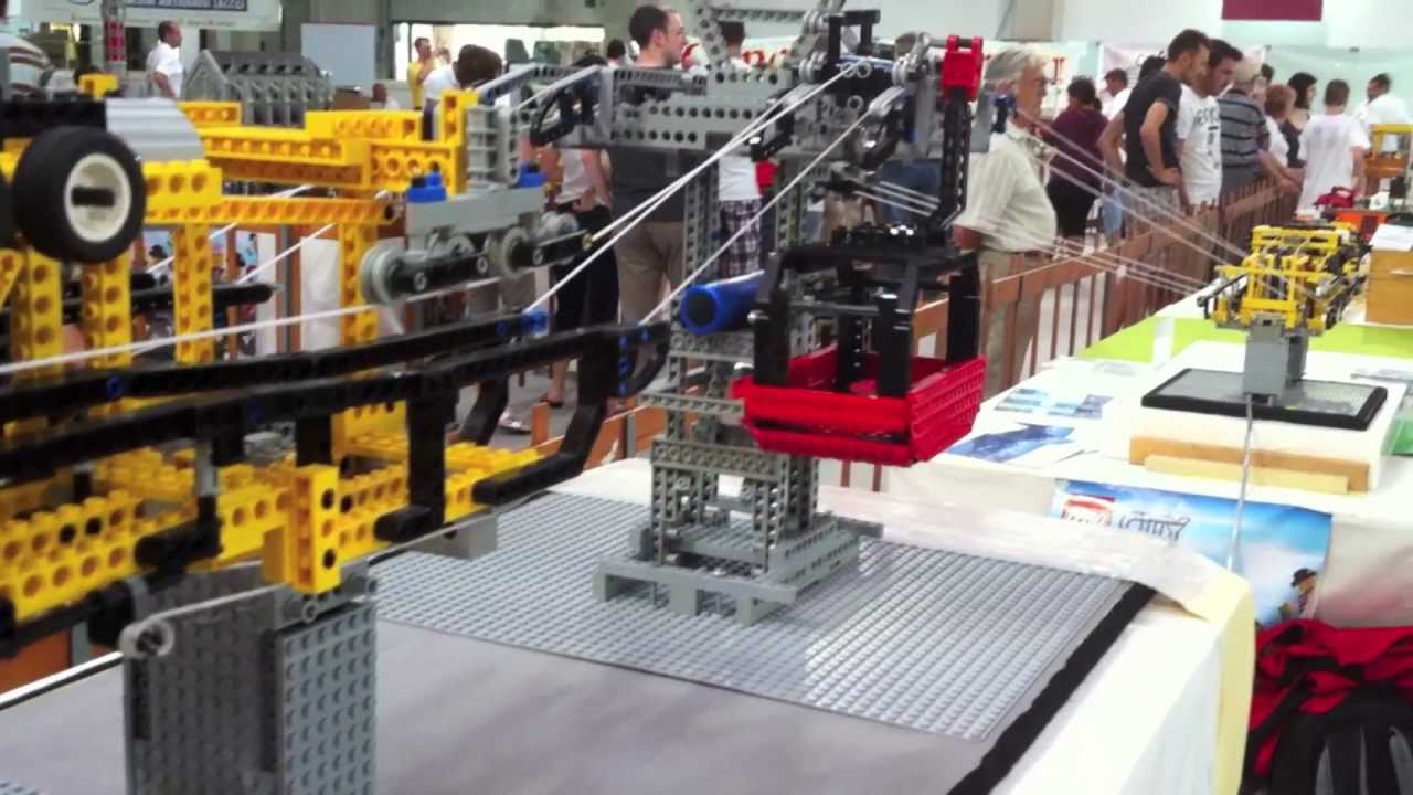 1st ORIGINAL Cabinovia 3S Lego (Ballabio 2009 - Lecco 2011) - Detachable Gondola Ropeway Seilbahn