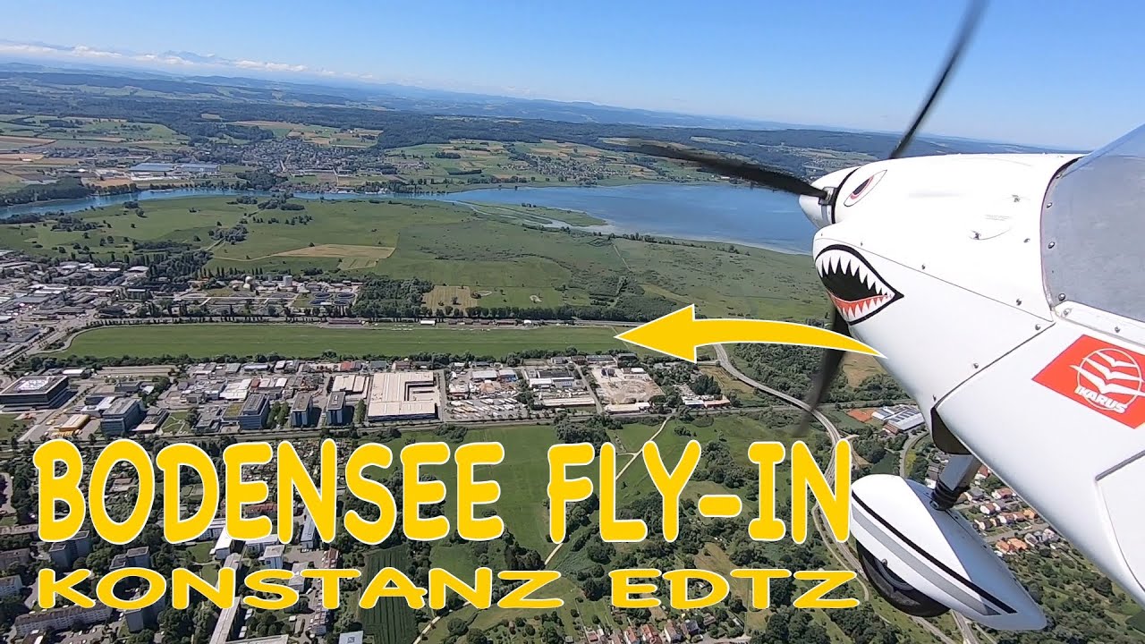 Bodensee Fly-In Konstanz | Ikarus C42 | Ultraleichtflugzeug
