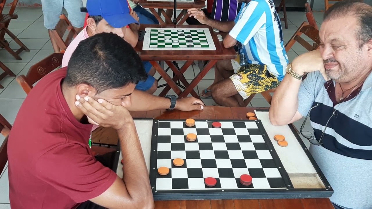 Partida do Campeonato Russano de Damas Entre Ismael e Tony 26/02/2023