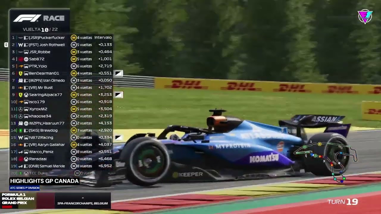 HIGHLIGHTS  BELGIUM    GRAND PRIX  VR E SERIES  S 19   F2