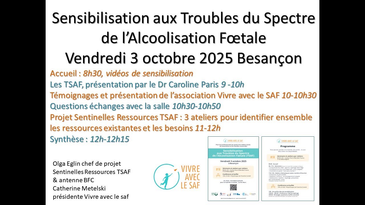 Sensibilisation aux TSAF Besançon 3 oct 25 matinée