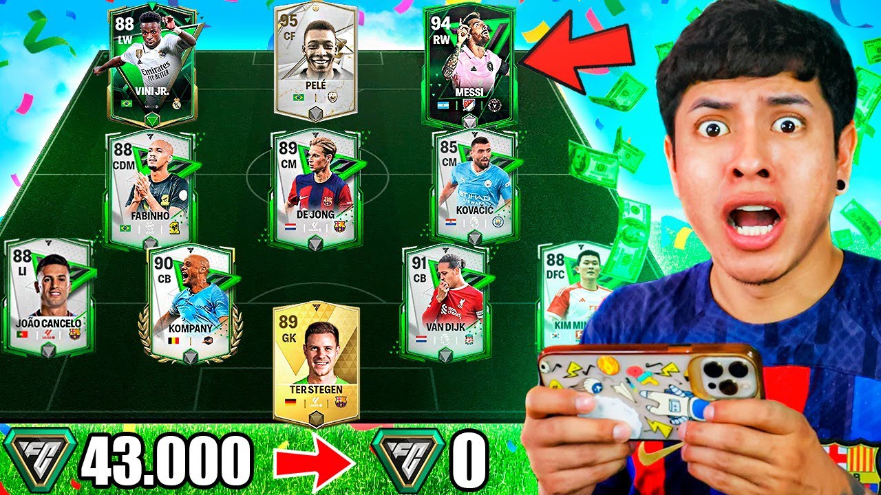 JAMÁS IMAGINÉ QUE ME SALDRÍA ESTE JUGADOR en FIFA MOBILE 😱 *épico*