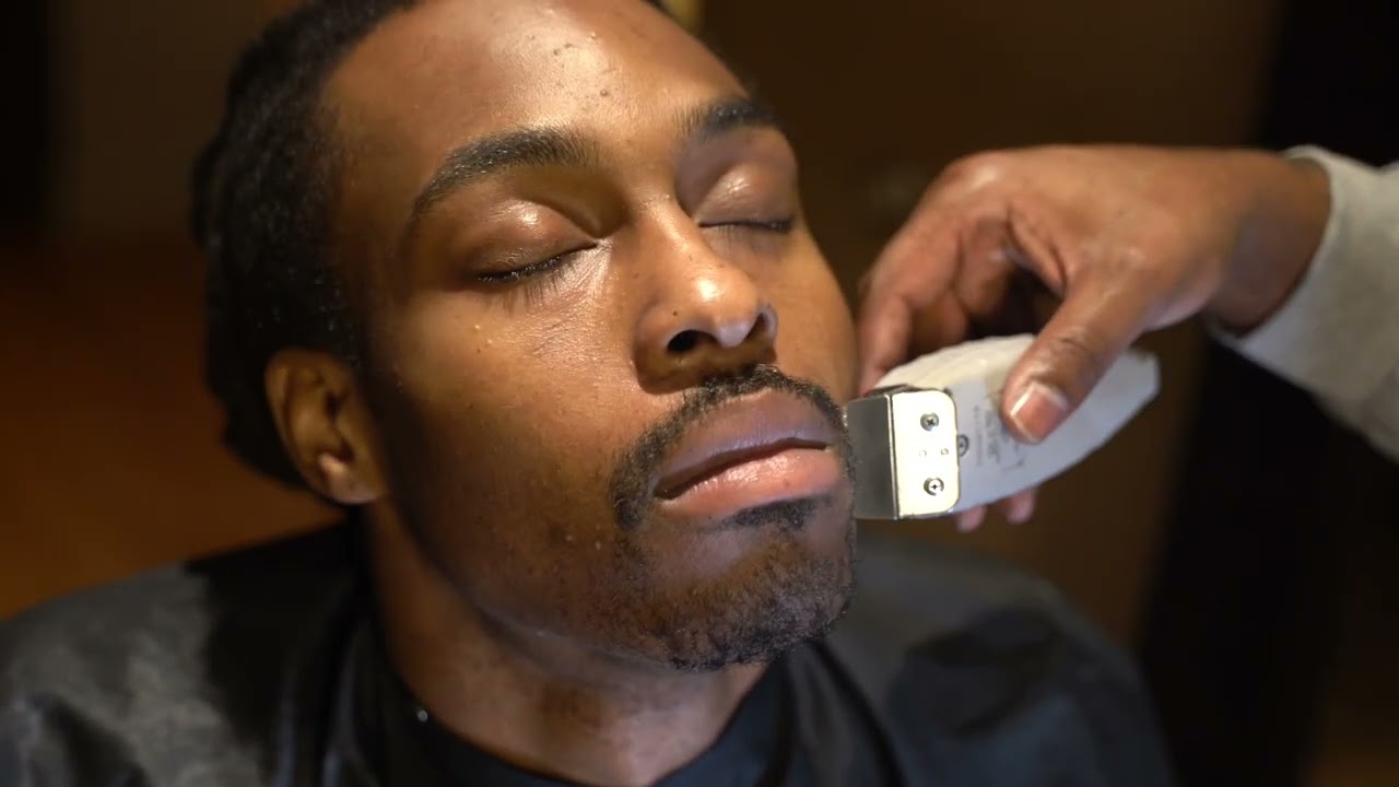 Lil durks brother OTF Chief Wuk - slight hair lineup shave ( official barber video )
