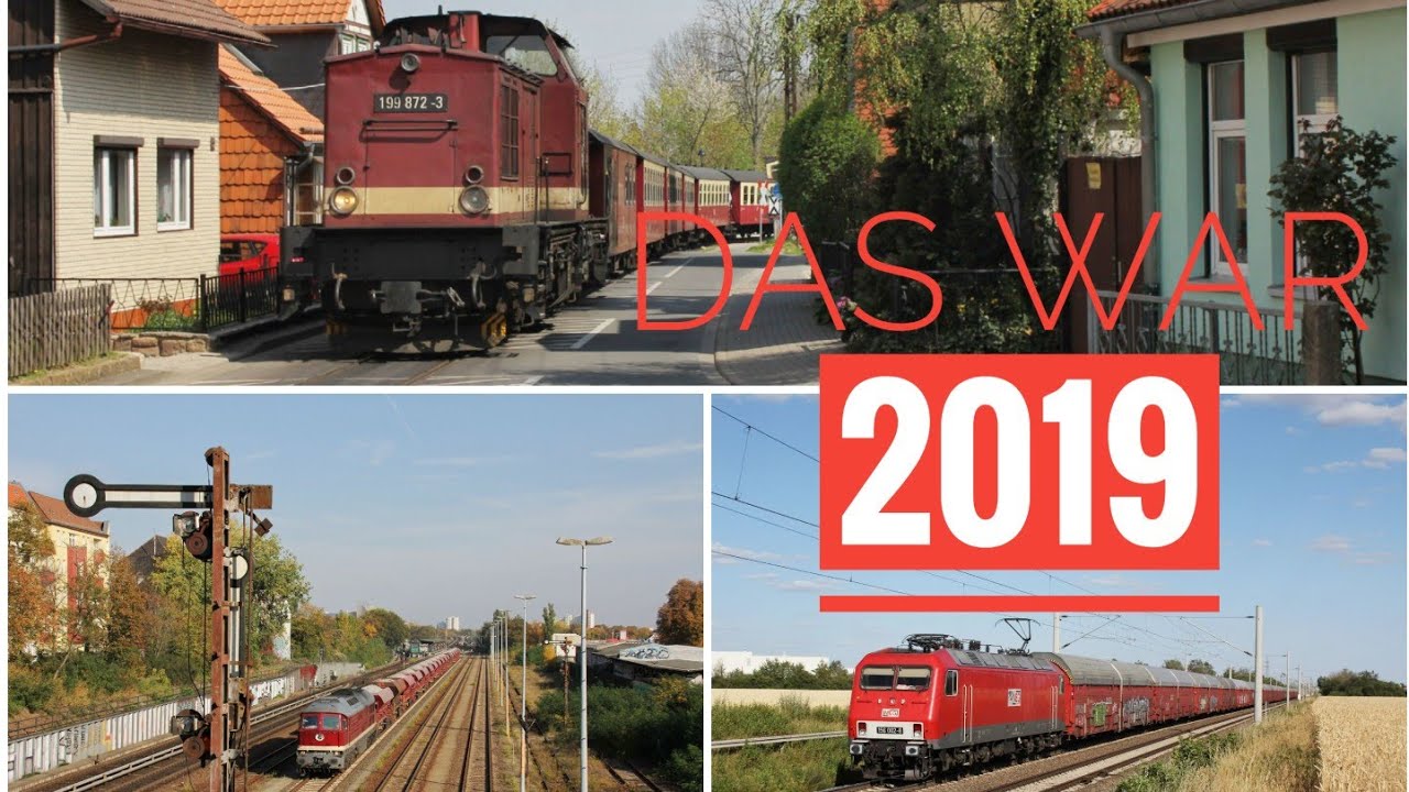 Das war 2019 - Bahnverkehr quer durchs Jahr
