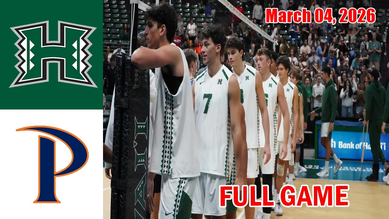 Hawaii vs Pepperdine FULL GAME | NCAA Men's Volleyball 2026 - March 04, 2026