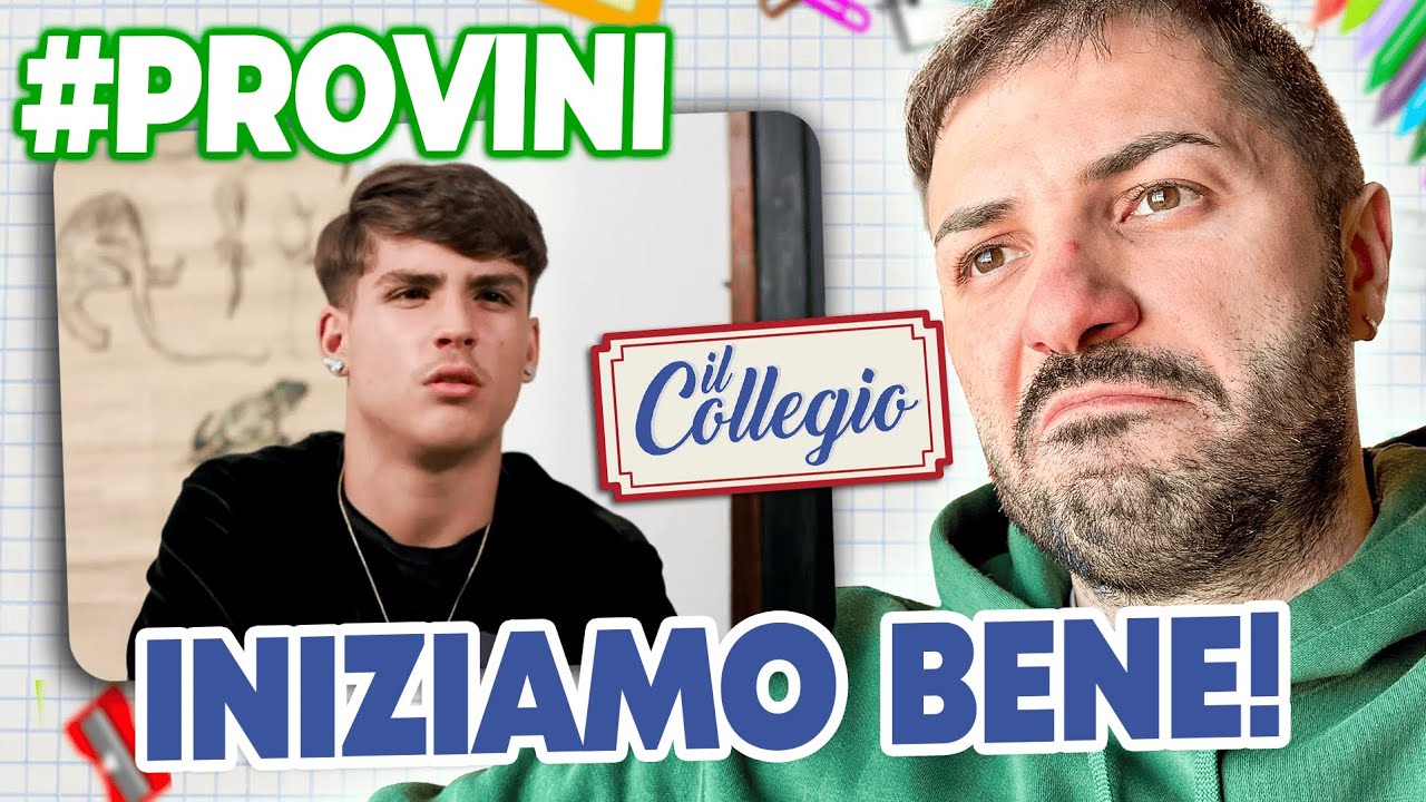 IL COLLEGIO 9 🏫 REAZIONE AI PROVINI (finalmente!)