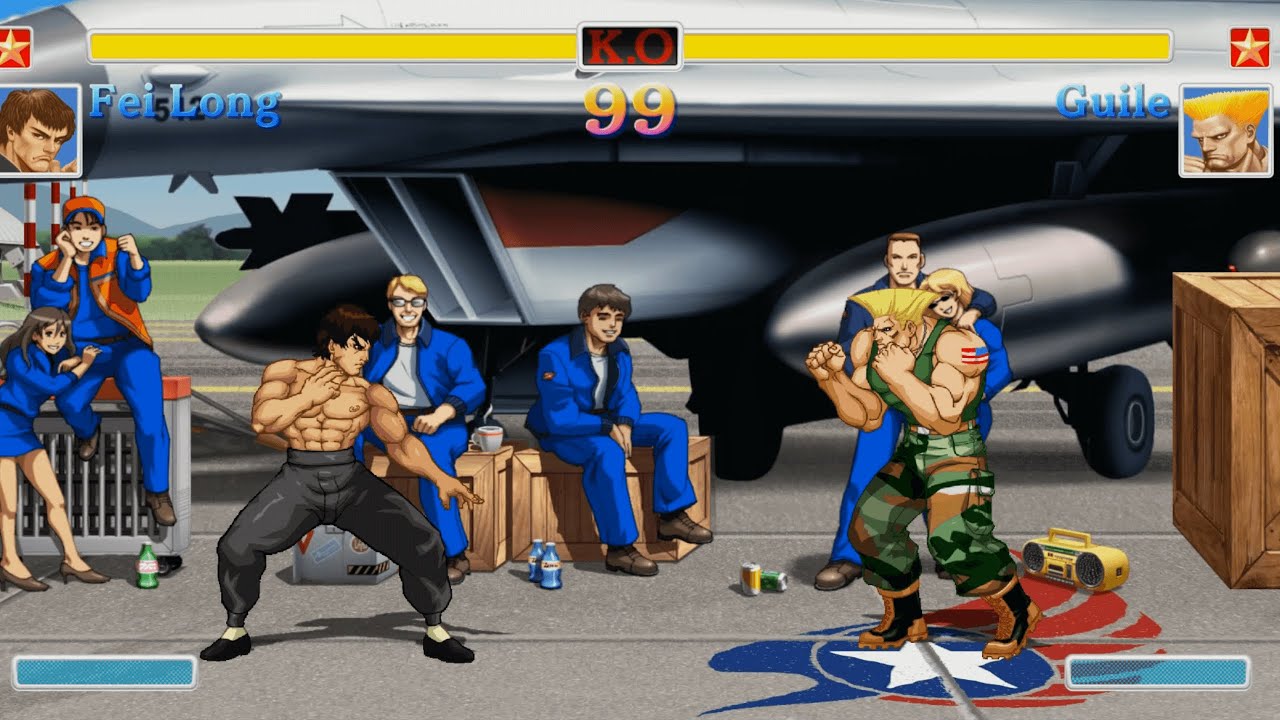 Фэй Лонг против Гайла (Самый сложный) Ultra Street Fighter 2: The Final Challengers.