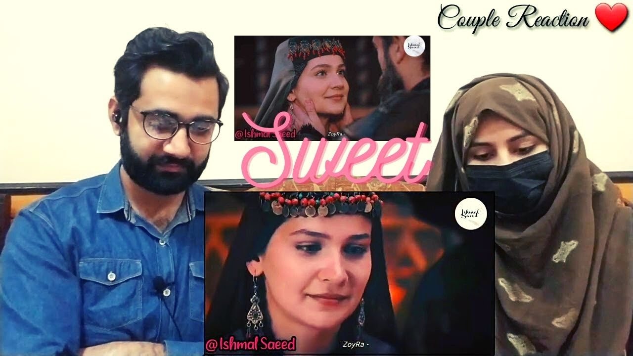 @CoupleReactionvlogs  on Turgut and Aslihan best moments + love story ❤ | VM song : Afreen Afreen | LOVE