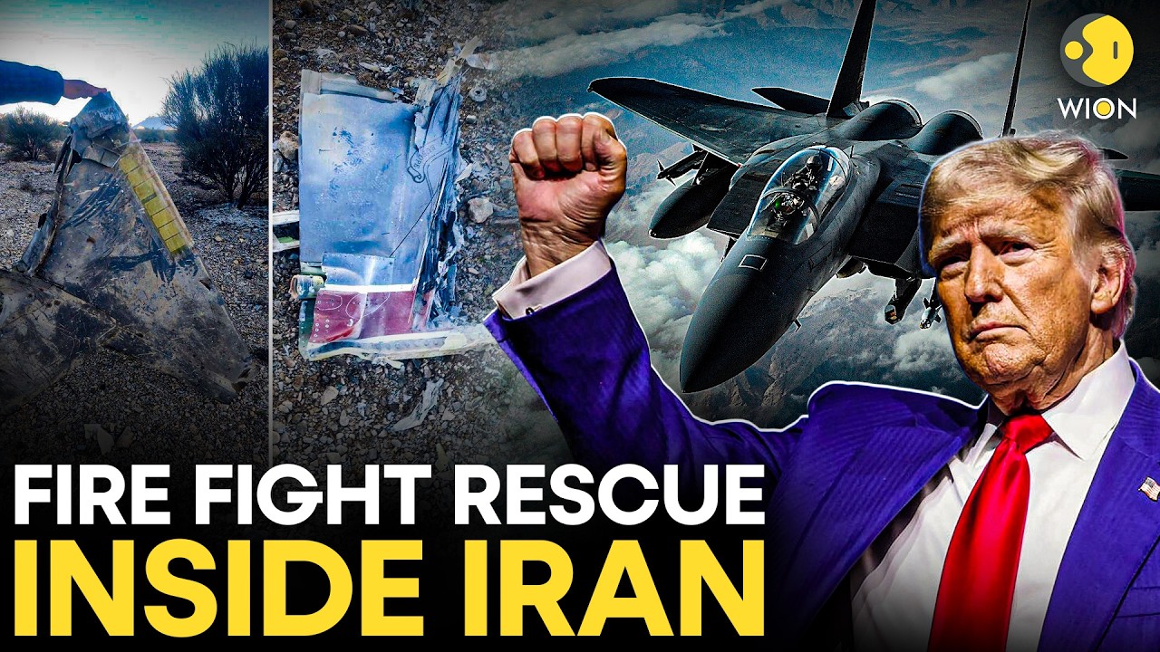 US-Iran War: &lsquo;We Got Him!&rsquo; &mdash; How US Rescued The Missing Pilot From Iranian Territory | WION Original