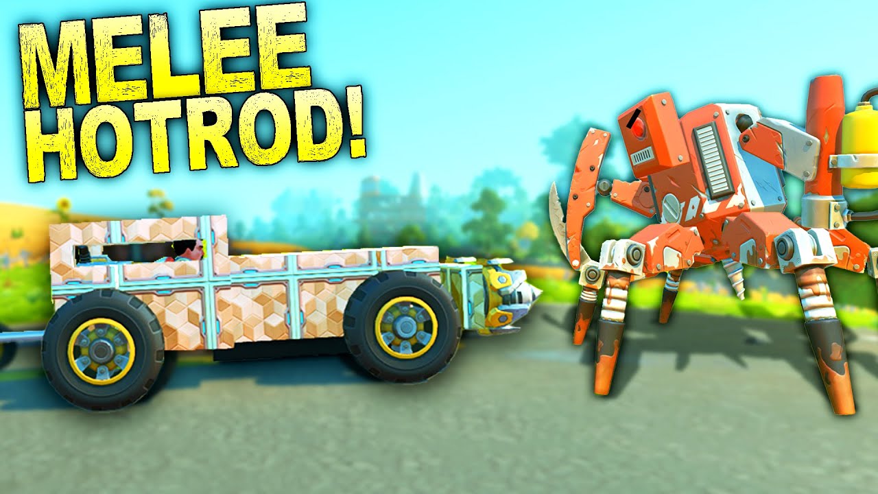 Will This MELEE ONLY Vehicle Survive a FARMBOT? [PERMADEATH Ep 34]