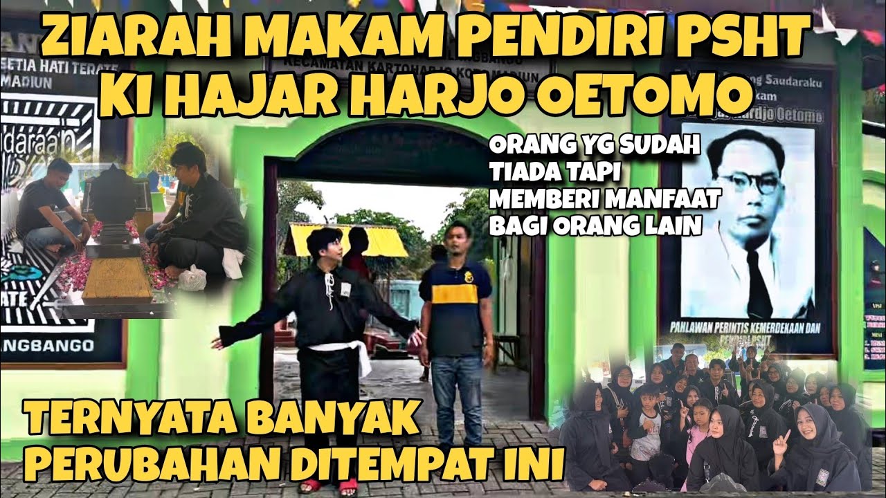 Datang kemakam Pendiri PSHT ki Hajar Harjo Utomo, ternyata tempatnya ada perubahan