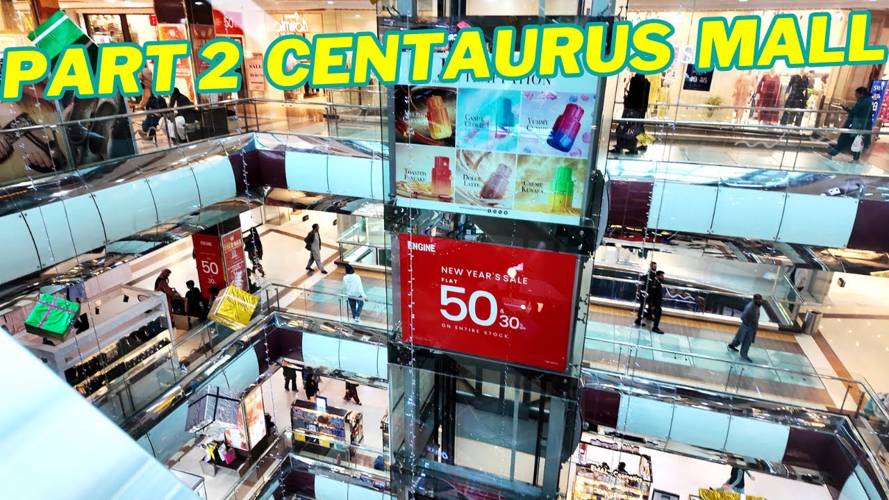 Centaurus Mall Islamabad – Part 2 | Fun City & Walking Tour | 4K