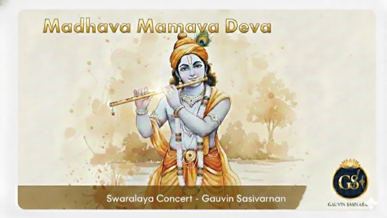 Madhava Mamava | Nilambari | Narayana Theerthar | Gauvin Sasivarnan | Swaralaya North Carolina